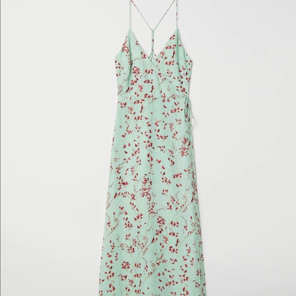 Long wrap dress - Picture 1 of 4